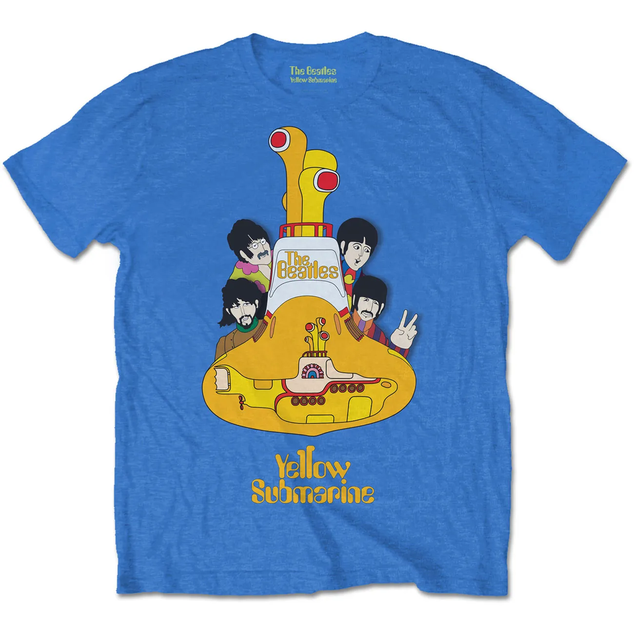 The Beatles - Unisex T-Shirt Yellow Submarine Sub Sub artwork