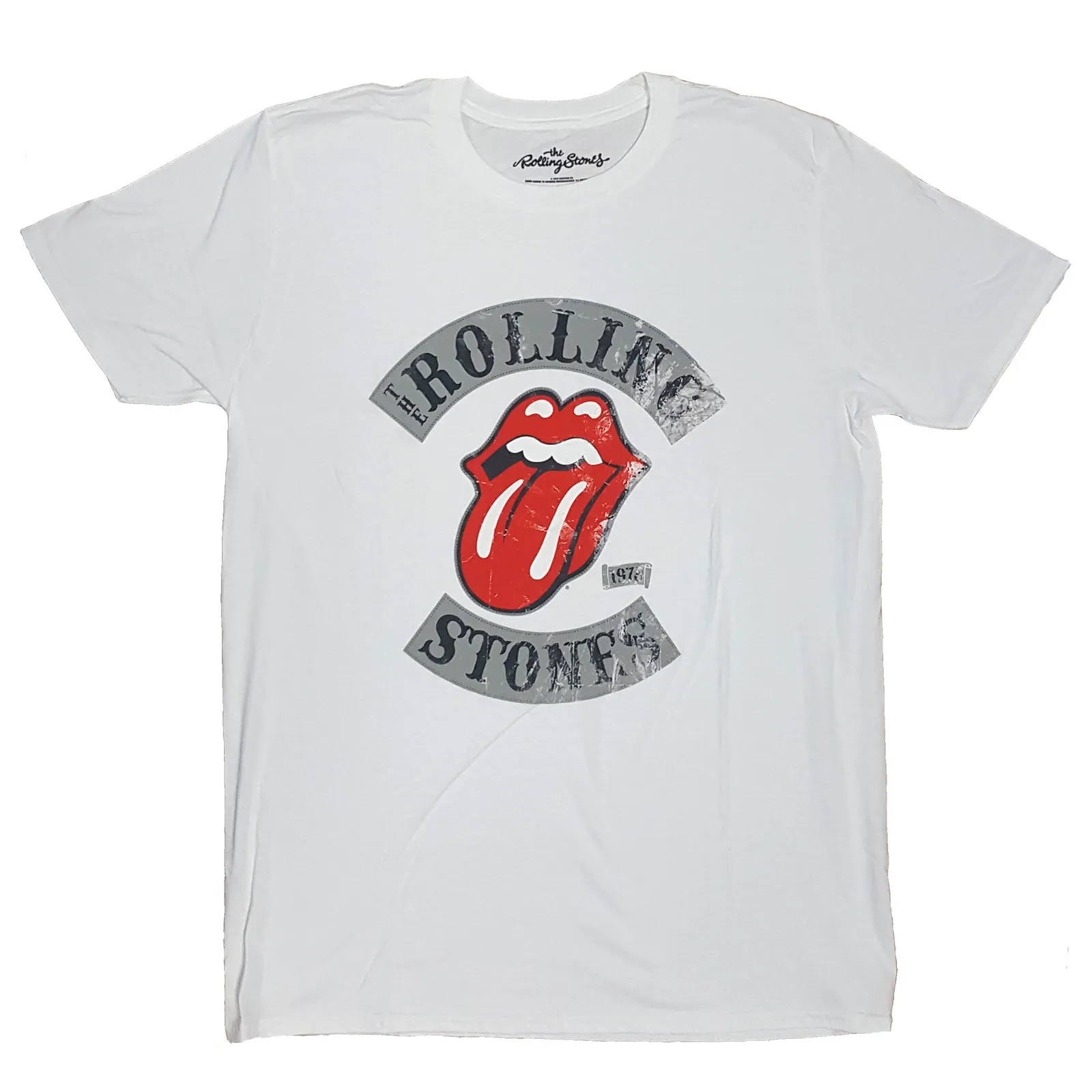 The Rolling Stones - Unisex T-Shirt Distressed Tour 78 artwork
