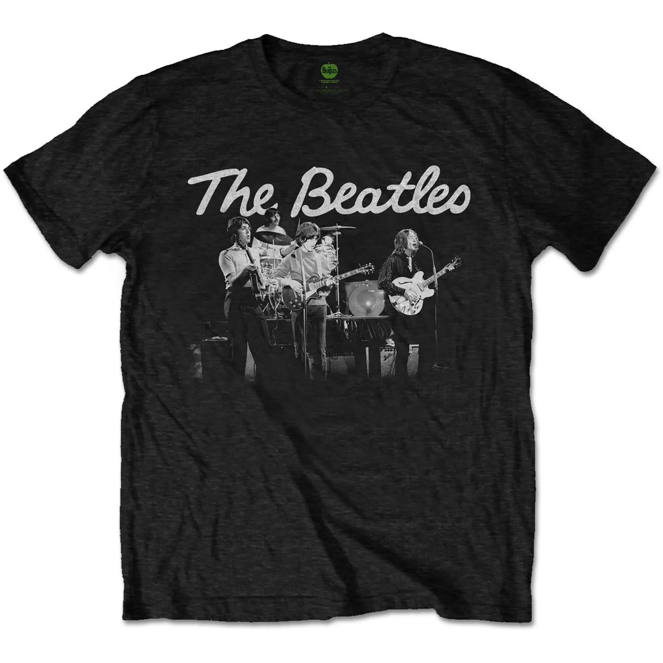 The Beatles - Unisex T-Shirt 1968 Live Photo artwork