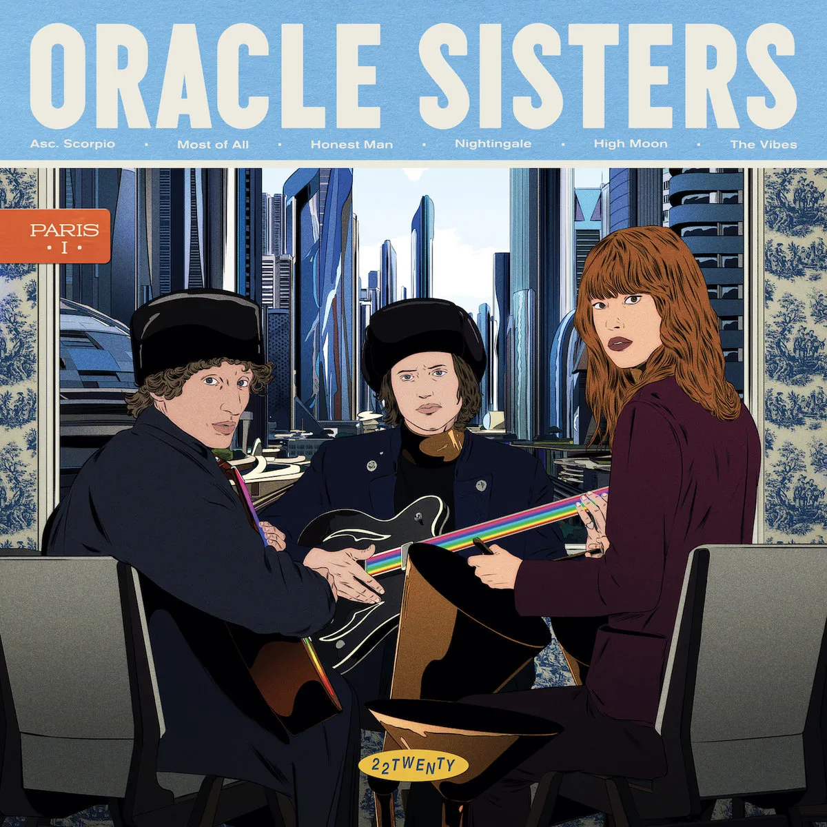 <strong>Oracle Sisters - Paris I / Paris II</strong> (Vinyl LP - black)