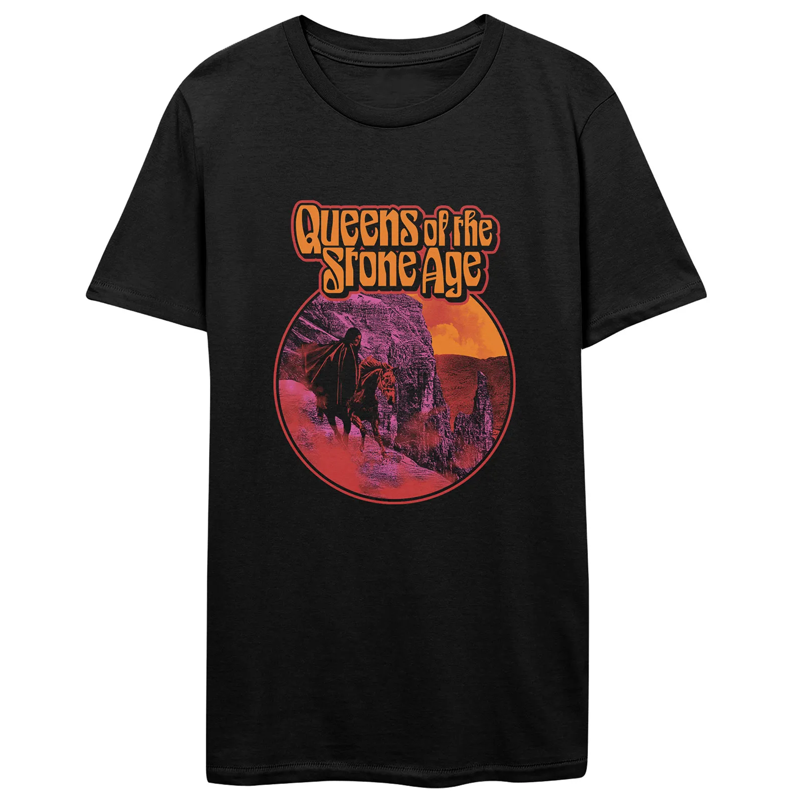 Queens Of The Stone Age - Unisex T-Shirt Hell Ride artwork