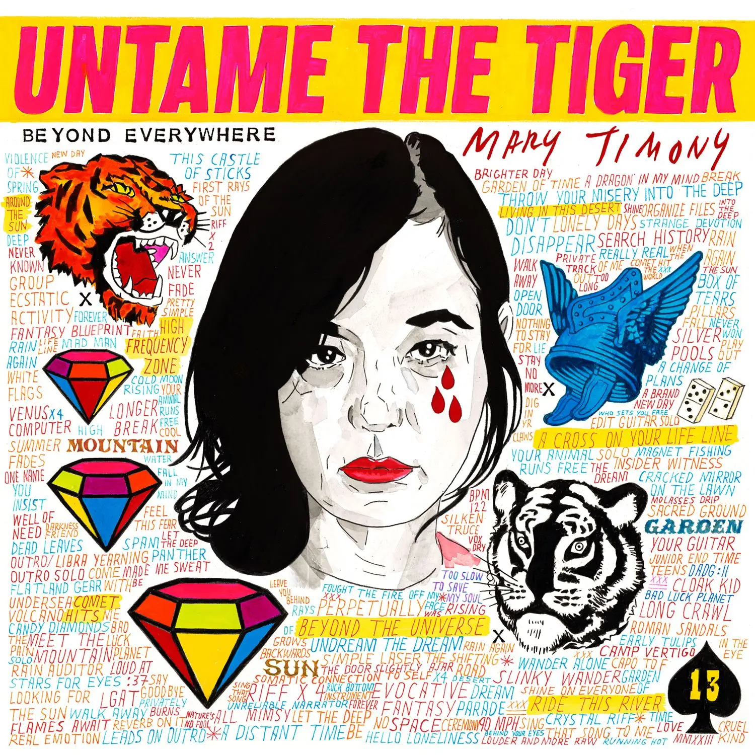 Mary Timony - Untame the Tiger artwork